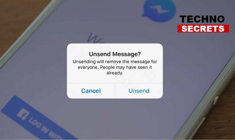 Facebook Messenger Unsend Button