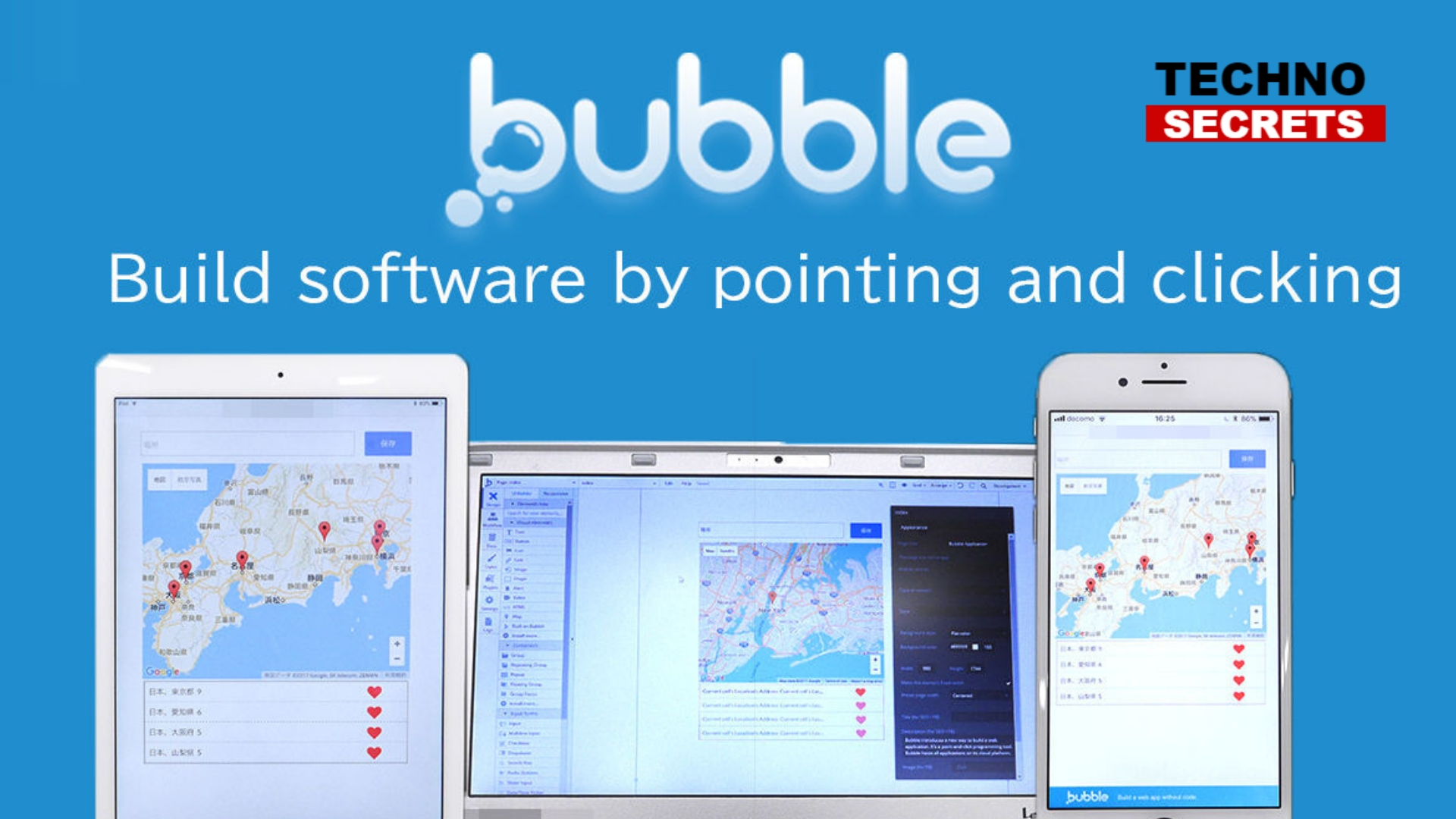 Bubble Allows The Users To Create Web Applications With No Coding Knowledge