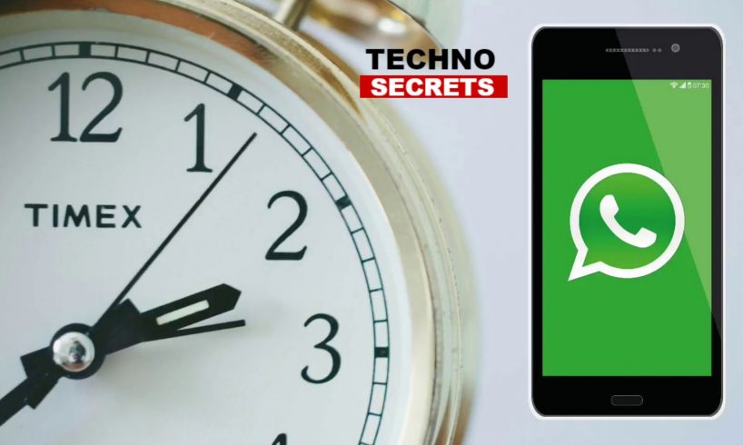 Steps To Schedule WhatsApp Messages on Android