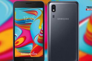 Samsung Galaxy A2 Core Launched in Indian Market_ Know Price, Specification