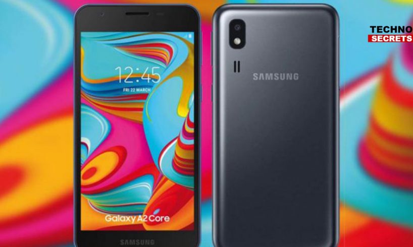 Samsung Galaxy A2 Core Launched in Indian Market_ Know Price, Specification