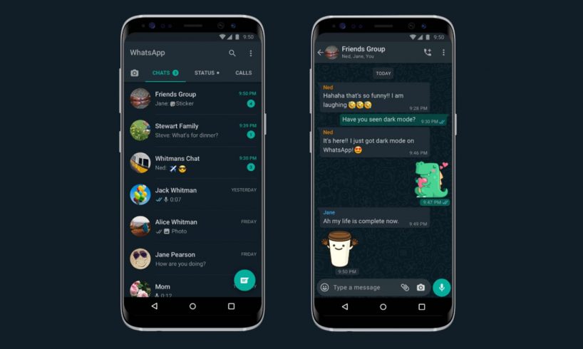 WhatsApp Dark Mode Now Available to All Android Users