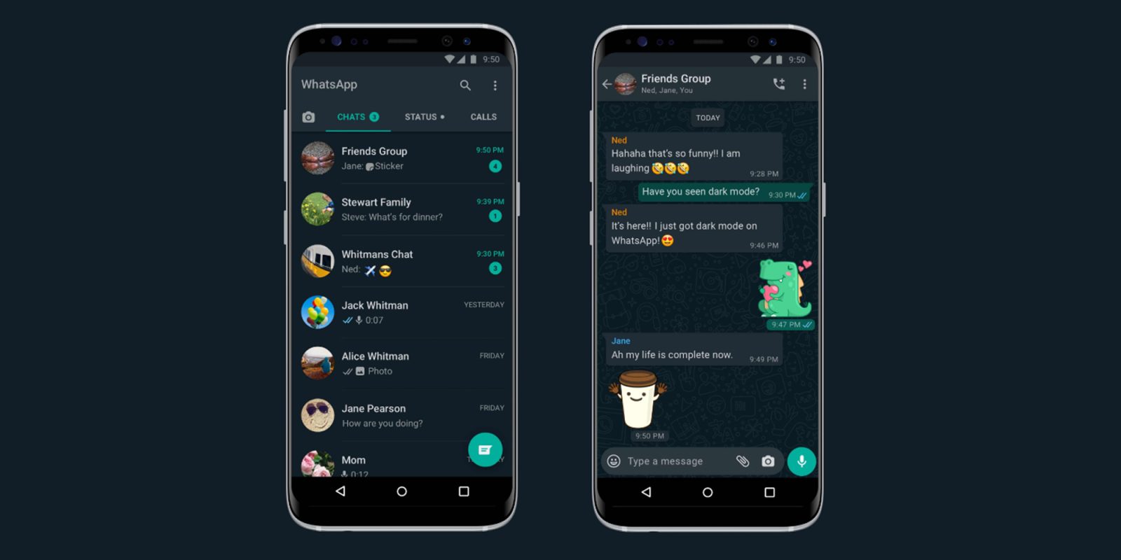 WhatsApp Dark Mode Now Available to All Android Users