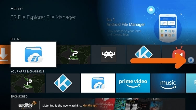 remove app from firestick