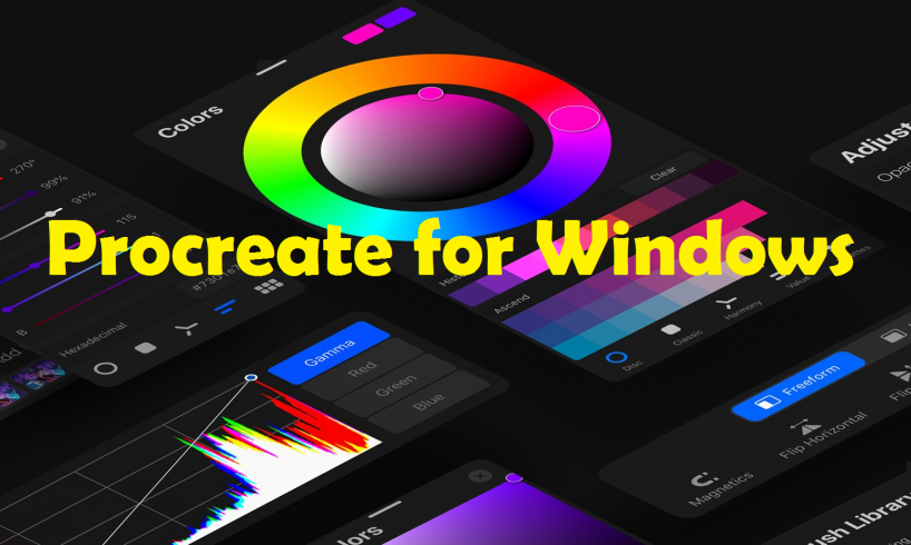 procreate for free on windows