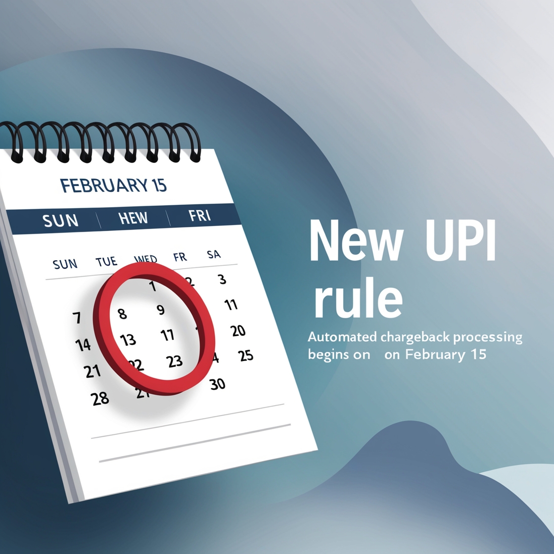 New UPI Rule: Automated Chargeback Processing Begins on February 15