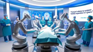 Surgical Robots to Surpass Human Expertise in 5 Years,